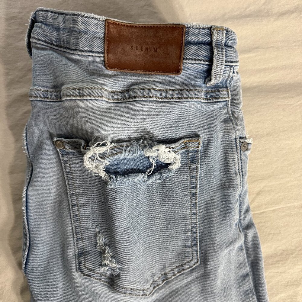 & DENIM Men's Ripped Jeans - Picture 2 of 3